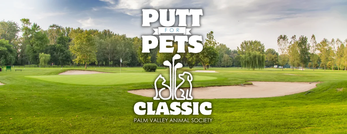 Putt for Pets banner